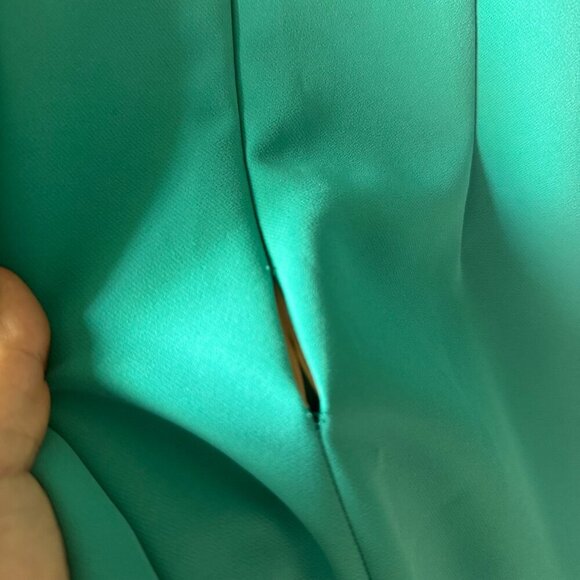 NWT Shona Joy New Wave X- Over Bodycon Dress Aqua/Multi - AUS 6/US 2 - Picture 5 of 7